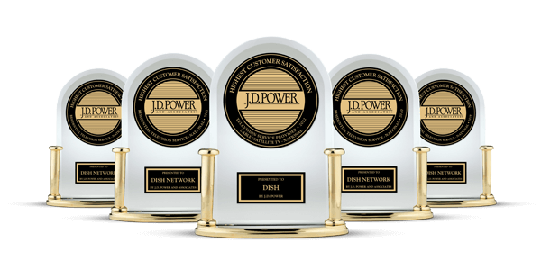 5 JD Power awards won by DISH Network