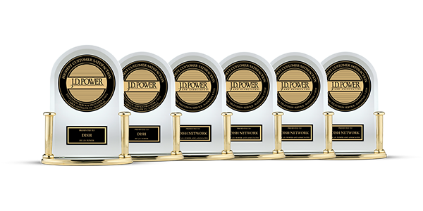Six J.D. Power trophies awarded to DISH